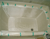 浴槽修理 浴槽塗装 施工手順2