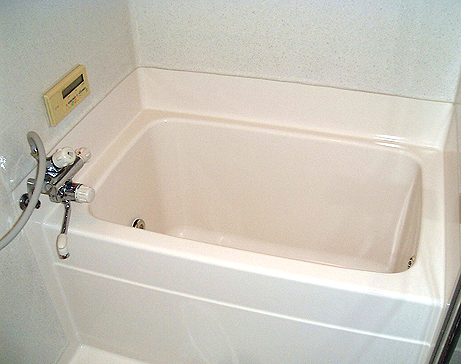 浴槽塗装 FRP浴槽 施工後