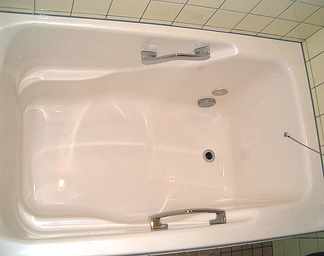 浴槽塗装 人造大理石浴槽 アクリル浴槽 施工後