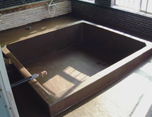 タイル浴槽 浴槽漏水補修 浴槽水漏れ修理 施工手順3
