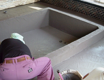 タイル浴槽 浴槽漏水補修 浴槽水漏れ修理 施工手順5