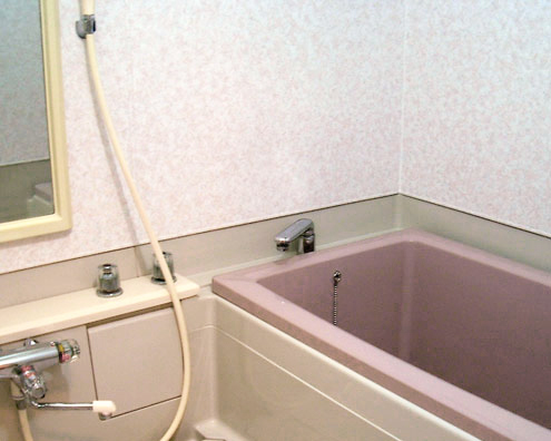 浴室カベパネル 浴室修理
