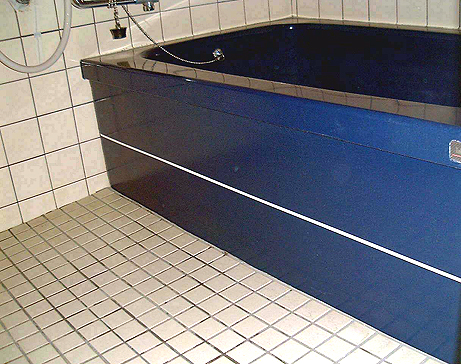 ステンレス浴槽 カラーステンレス浴槽 浴槽塗装 施工前