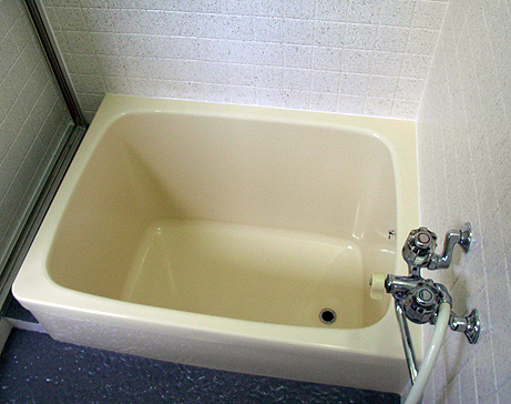 ステンレス浴槽 カラーステンレス浴槽 浴槽塗装 施工後